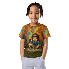 CB5-15 Kids Crew Neck T-Shirt - Front View