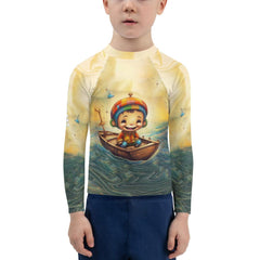 Kids Rash Guard for Sun Safety