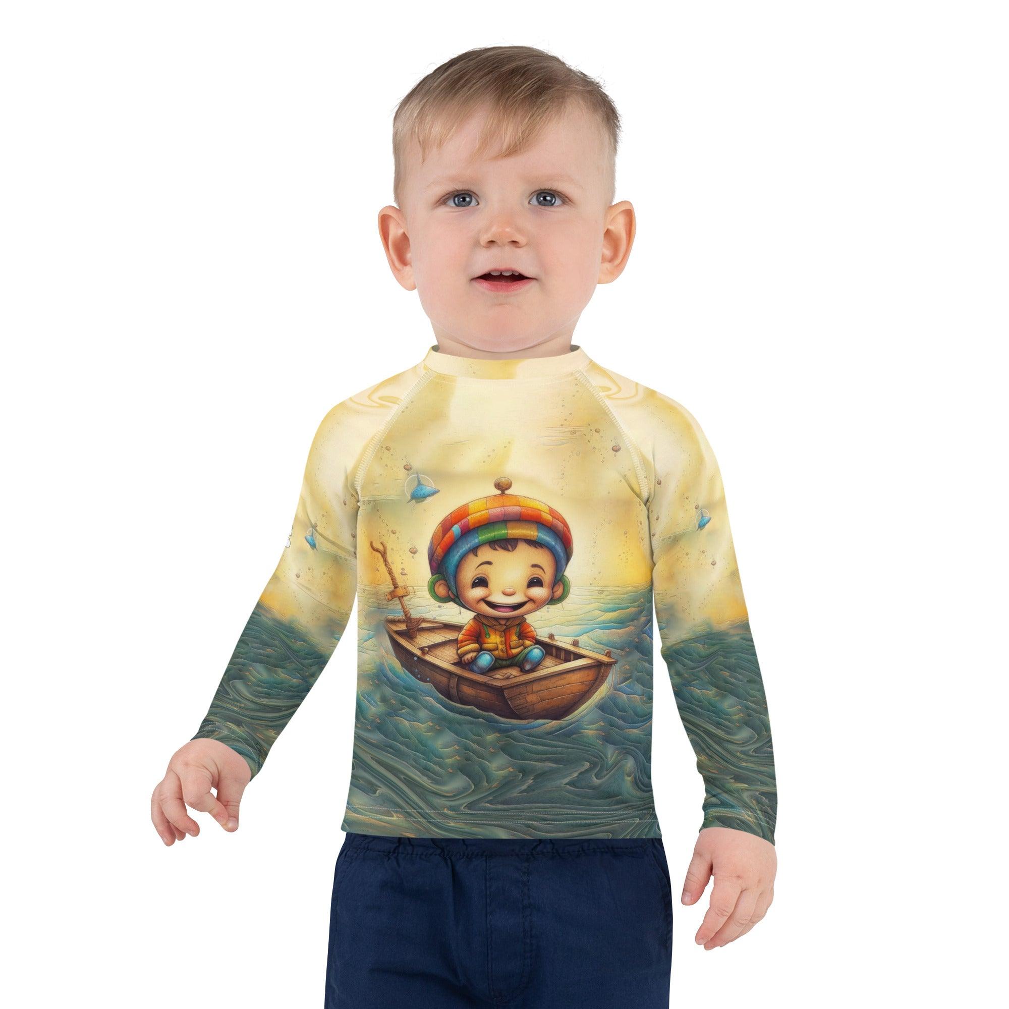 CB5-16 Kids Rash Guard - Swimwear