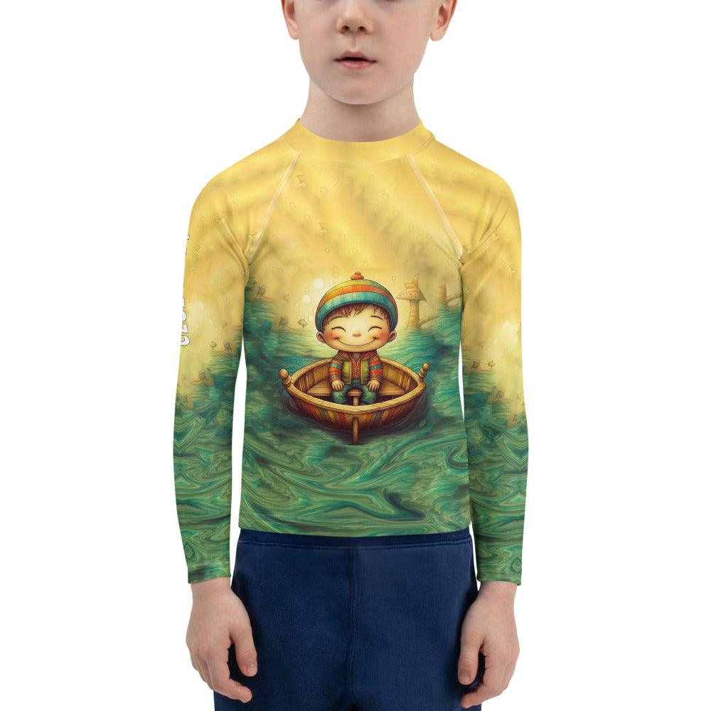 CB5-17 Kids Rash Guard Front View