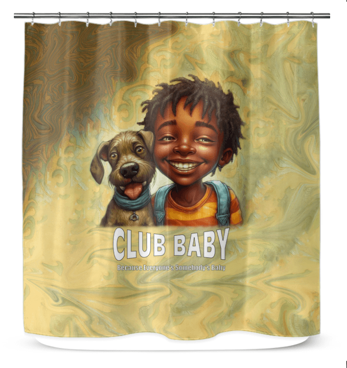 CB5-18 Shower Curtain - Stylish Bathroom Decor