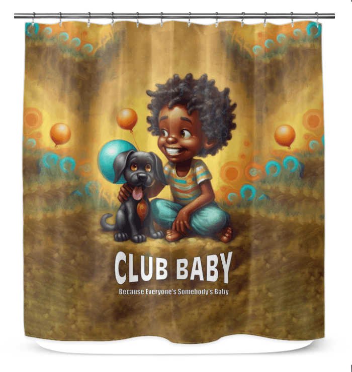 CB5-19 Shower Curtain - Elegant Bathroom Decor
