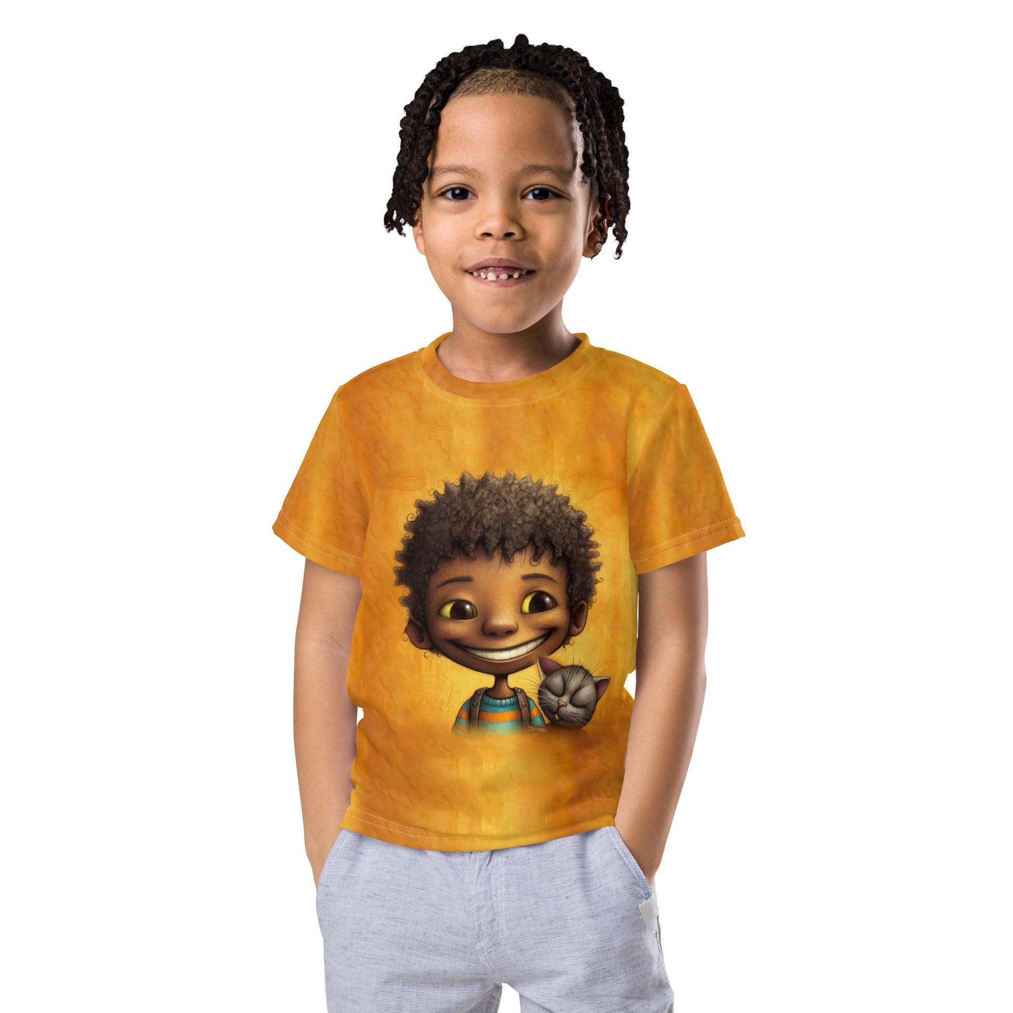 CB5-20 Kids Crew Neck T-Shirt - Front View