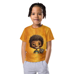 CB5-20 Kids Crew Neck T-Shirt - Front View