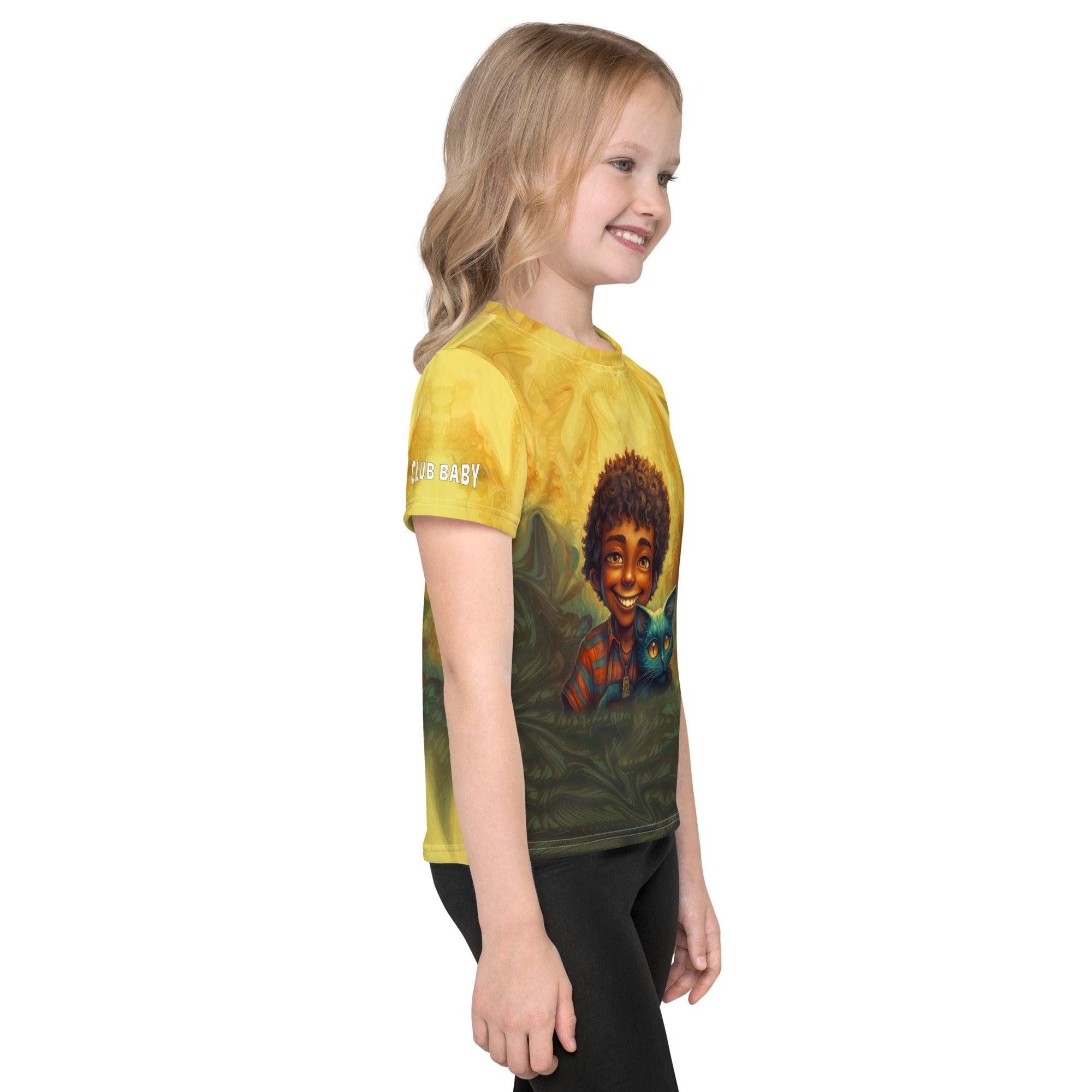 CB5-15 Kids Crew Neck T-Shirt - Fabric Detail