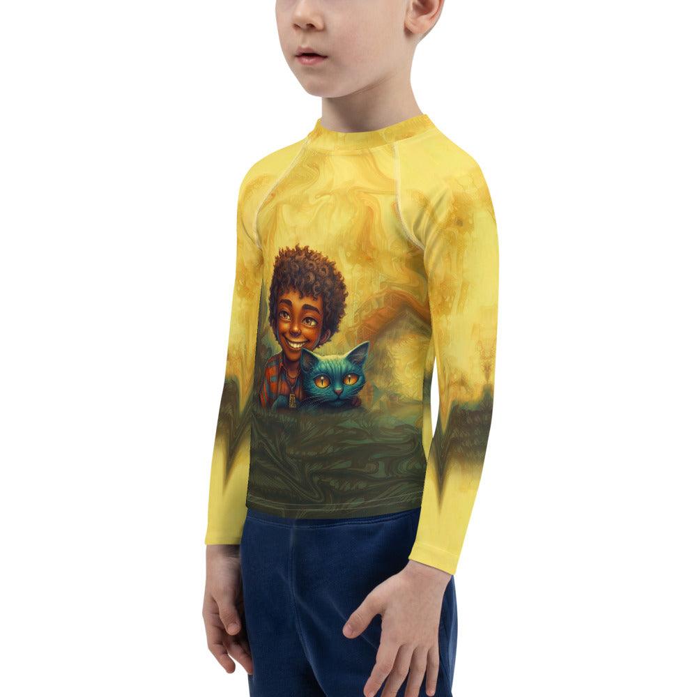 Colorful Rash Guard for Kids