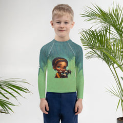 UPF 50+ Rash Guard for Kids