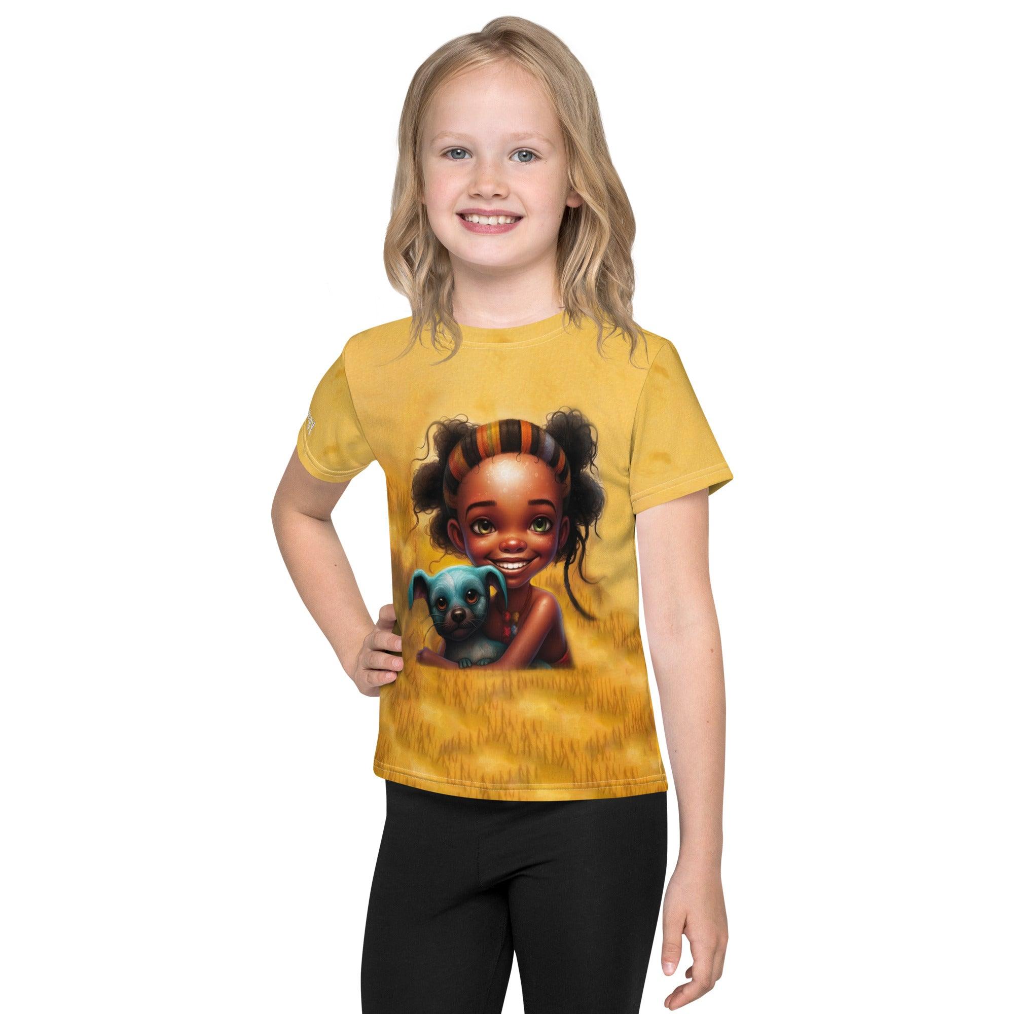 CB5-24 Kids Crew Neck T-Shirt - Front View