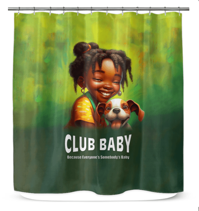 Stylish Shower Curtain - CB5-25 Design