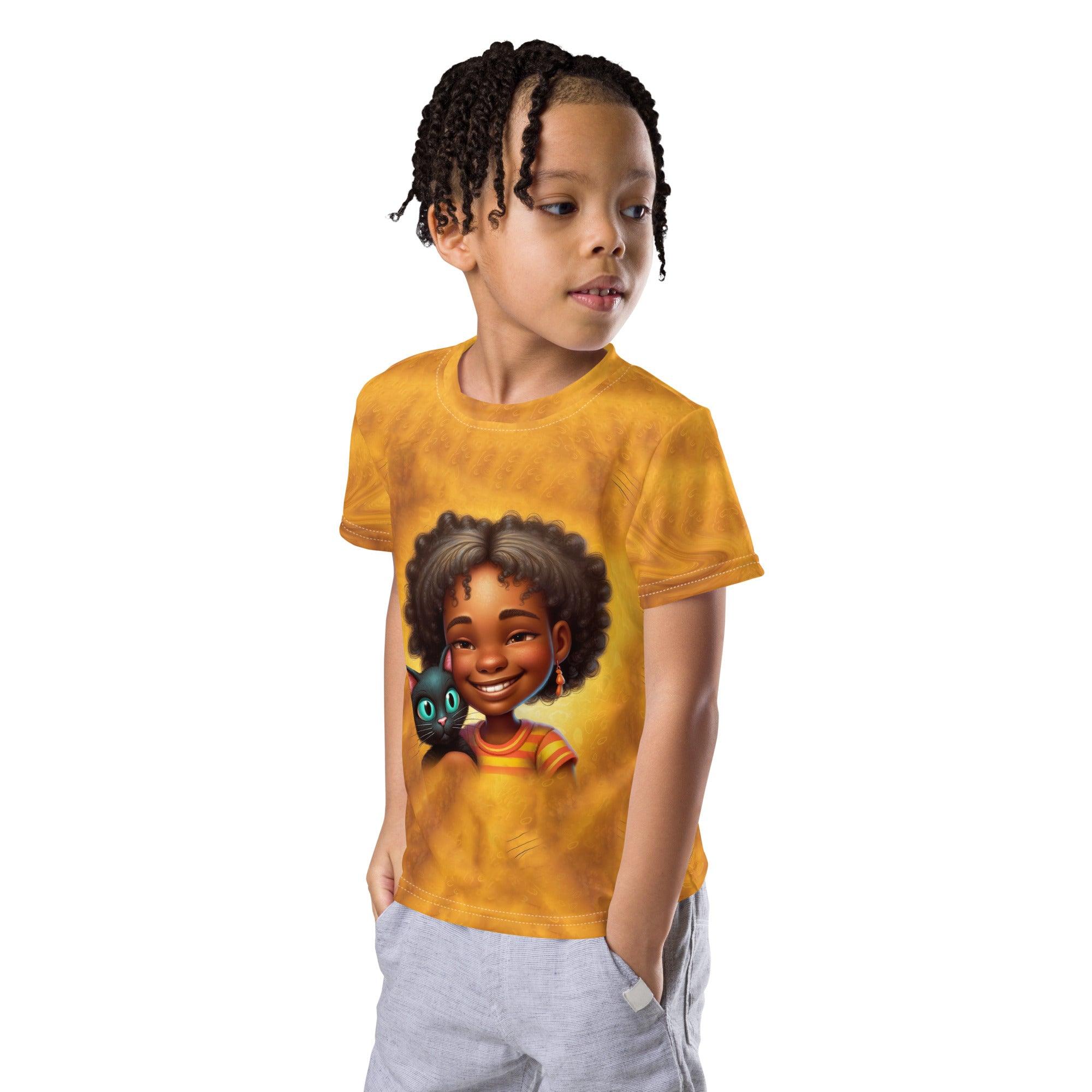 CB5-15 Kids Crew Neck T-Shirt - Red Color Option