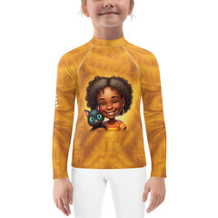Kids Rash Guard in Blue