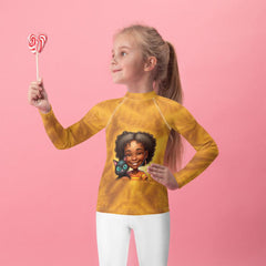 Kids Swim Shirt for Sun Safety