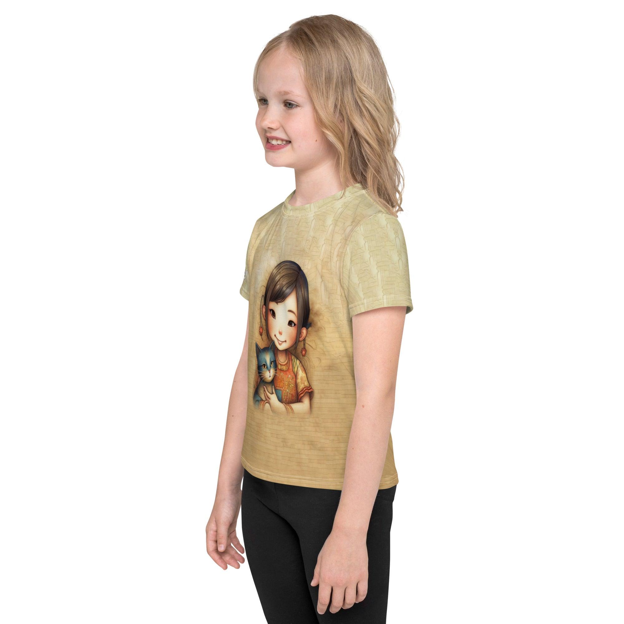 CB5-28 Kids Crew Neck T-Shirt - Trendy Kids Fashion