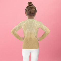CB5-28 Kids Rash Guard Back View