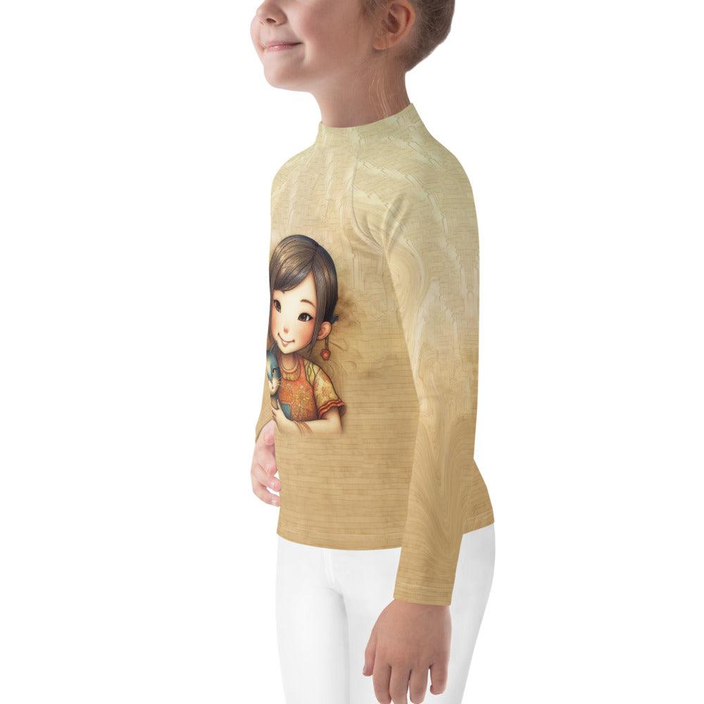 CB5-28 Rash Guard for Girls