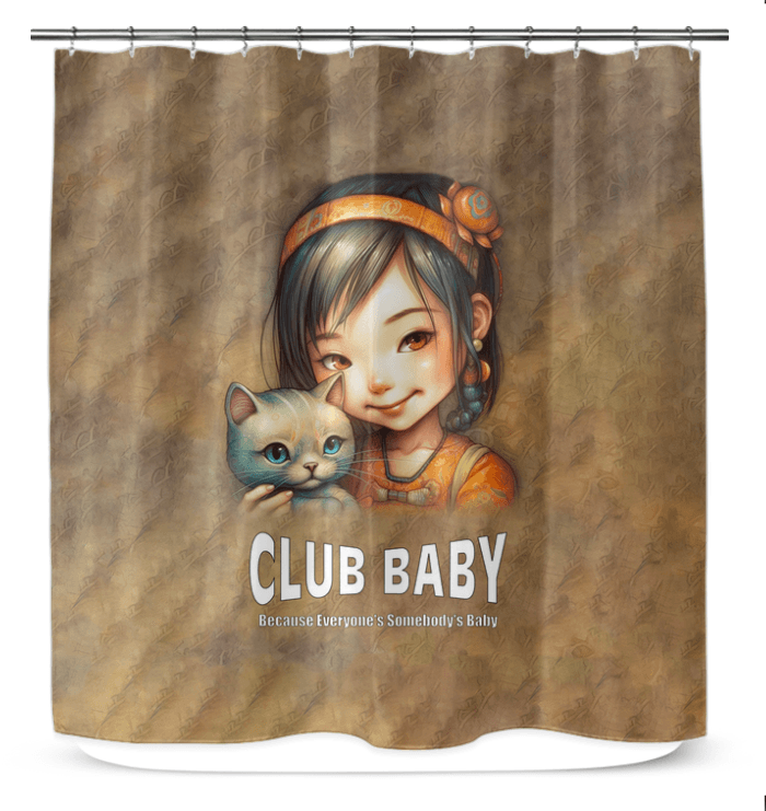 CB5-29 Shower Curtain - Modern Bathroom Décor