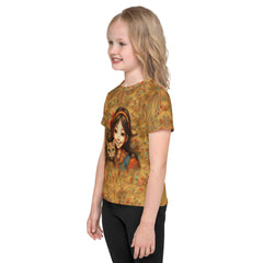 CB5-32 Kids Crew Neck T-Shirt - Cotton Fabric Detail