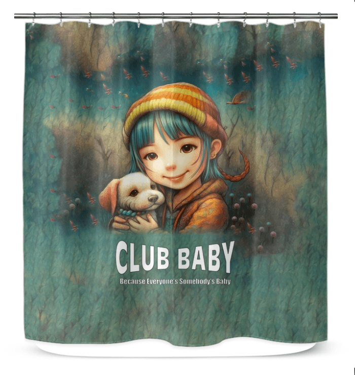 CB5-33 Shower Curtain - Bathroom Decor