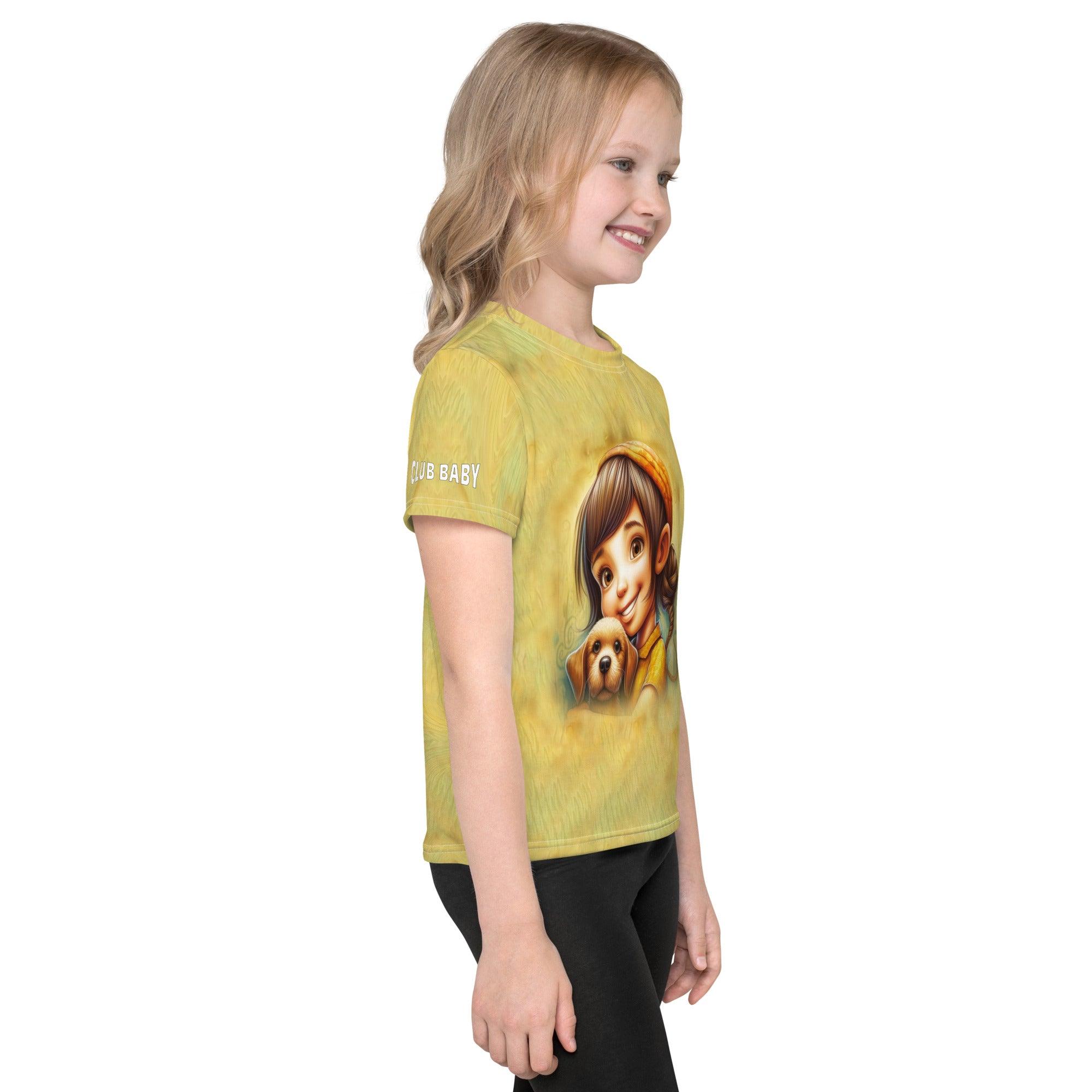 CB5-34 Kids Crew Neck T-Shirt - Green Color Option