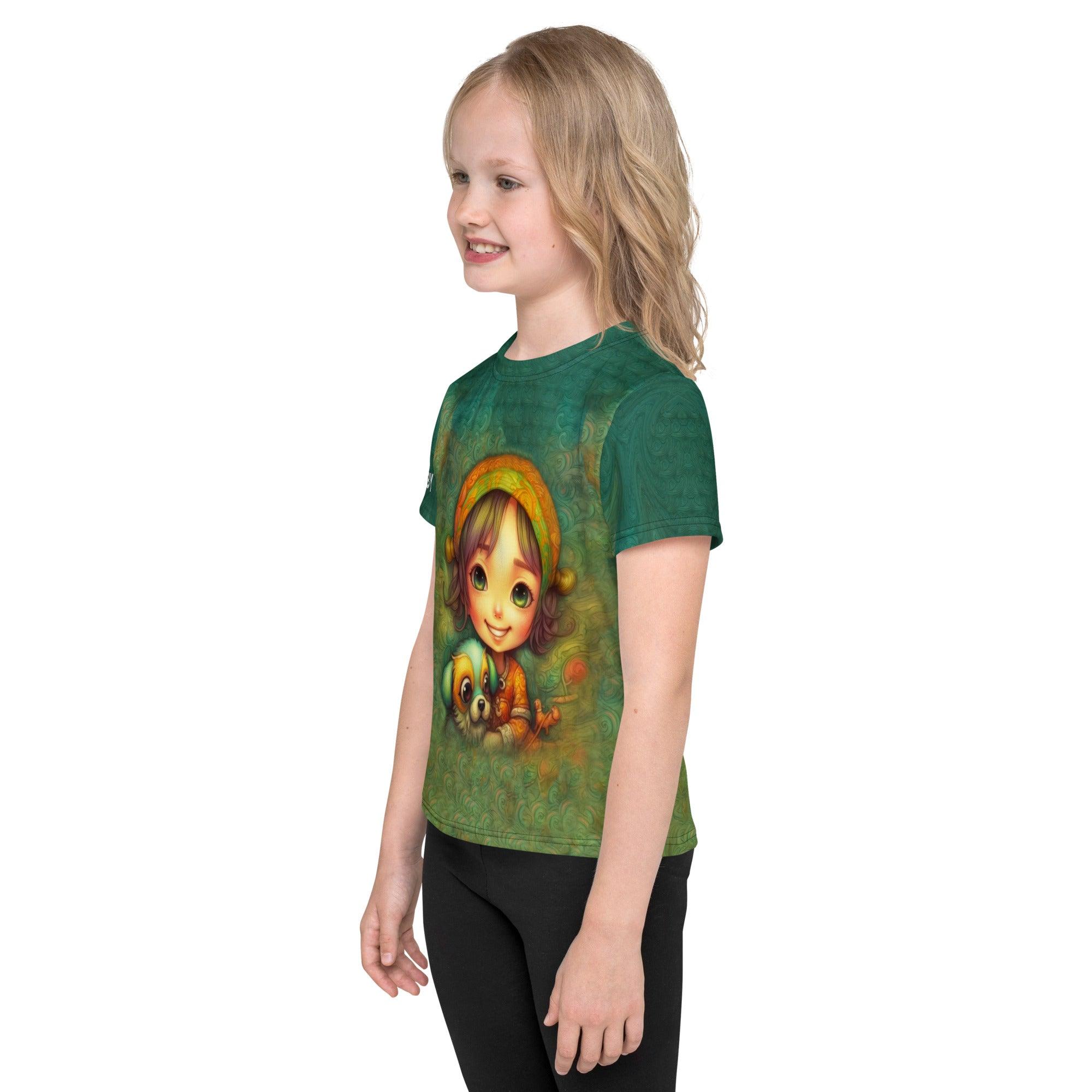 CB5-36 Kids Crew Neck T-Shirt - Summer Fashion for Kids