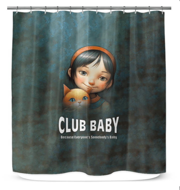CB5-39 Shower Curtain - Elegant Bathroom Decor