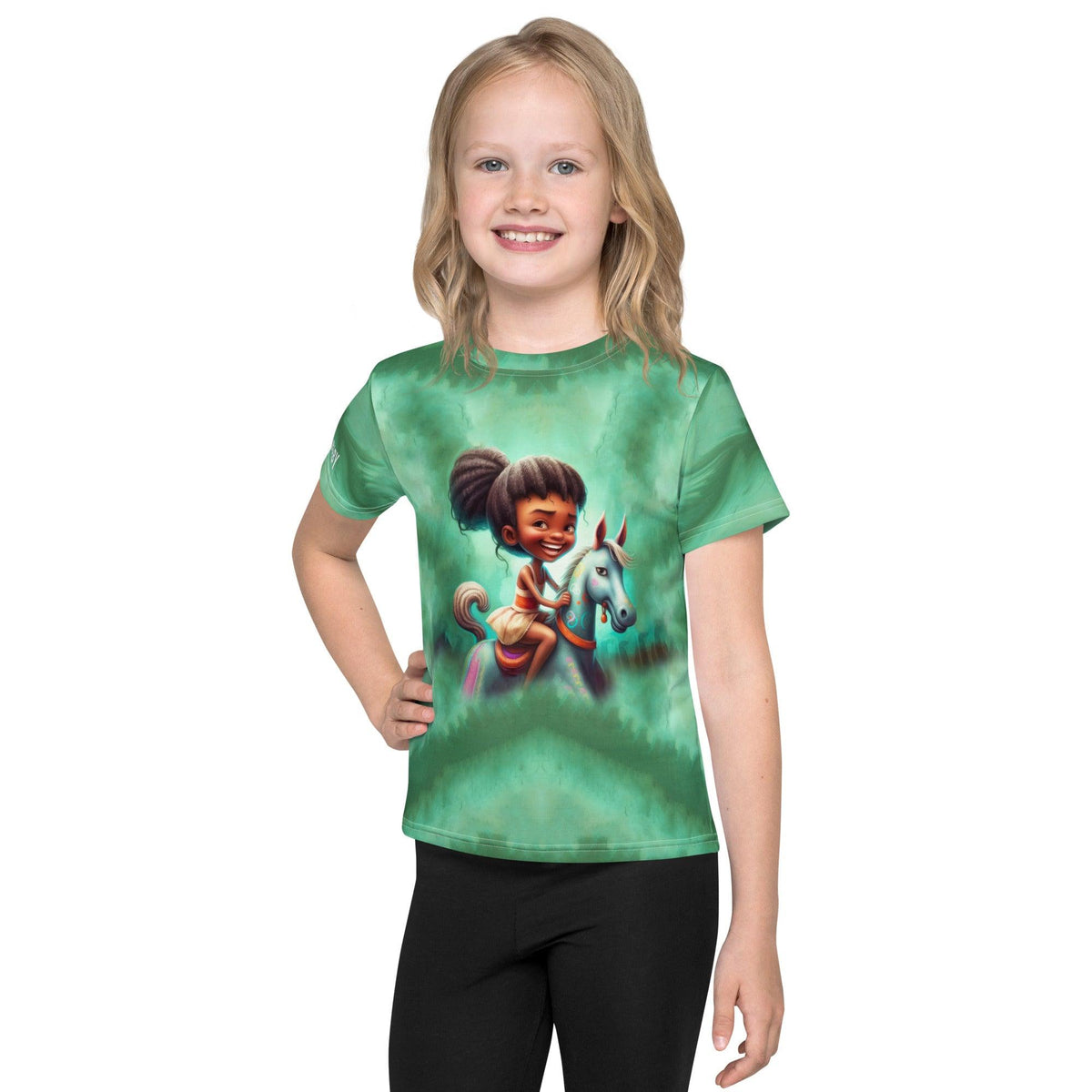 CB6-14 Kids Crew Neck T-Shirt - Front View