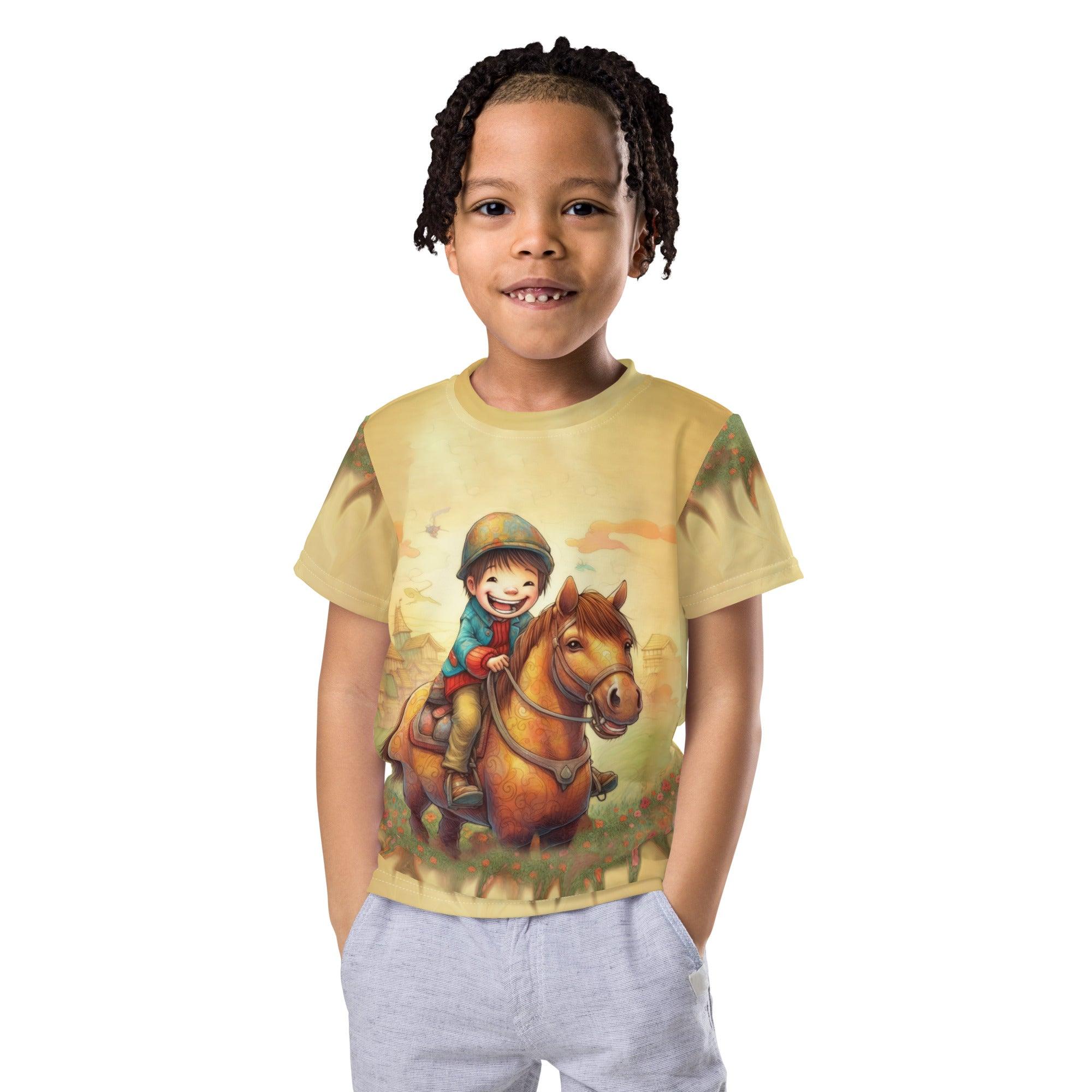 CB6-21 Kids Crew Neck T-Shirt - Front View