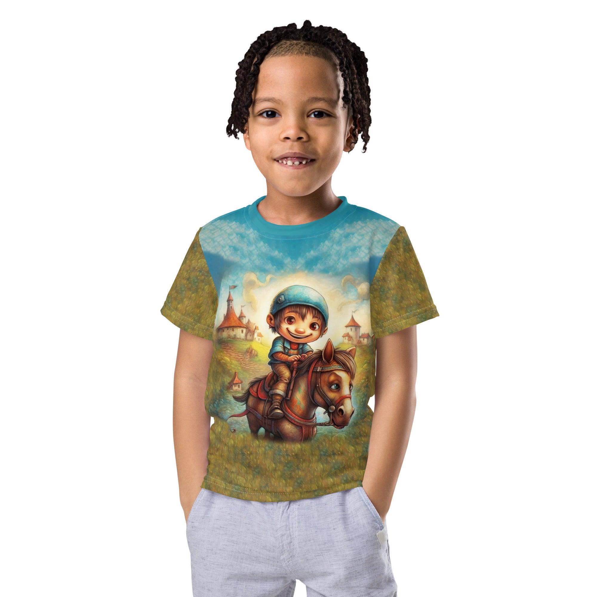 CB6-22 Kids Crew Neck T-Shirt - Front View