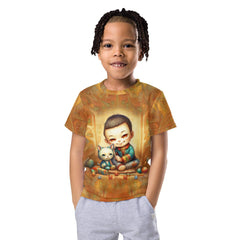 CB6-31 Kids Crew Neck T-Shirt - Front View