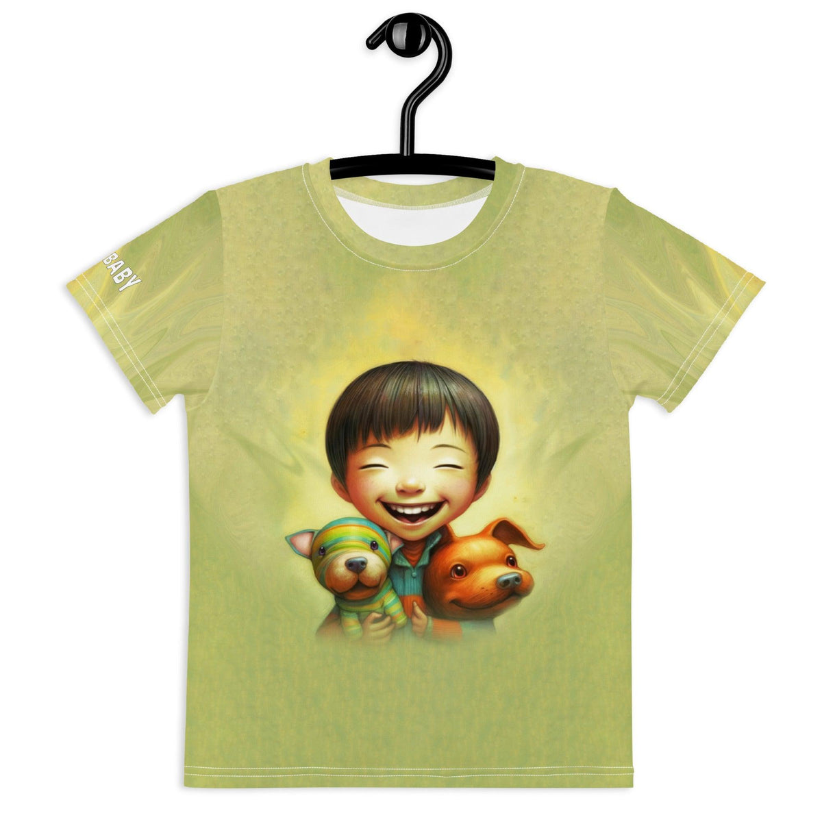 CB6-32 Kids Crew Neck T-Shirt - Front View