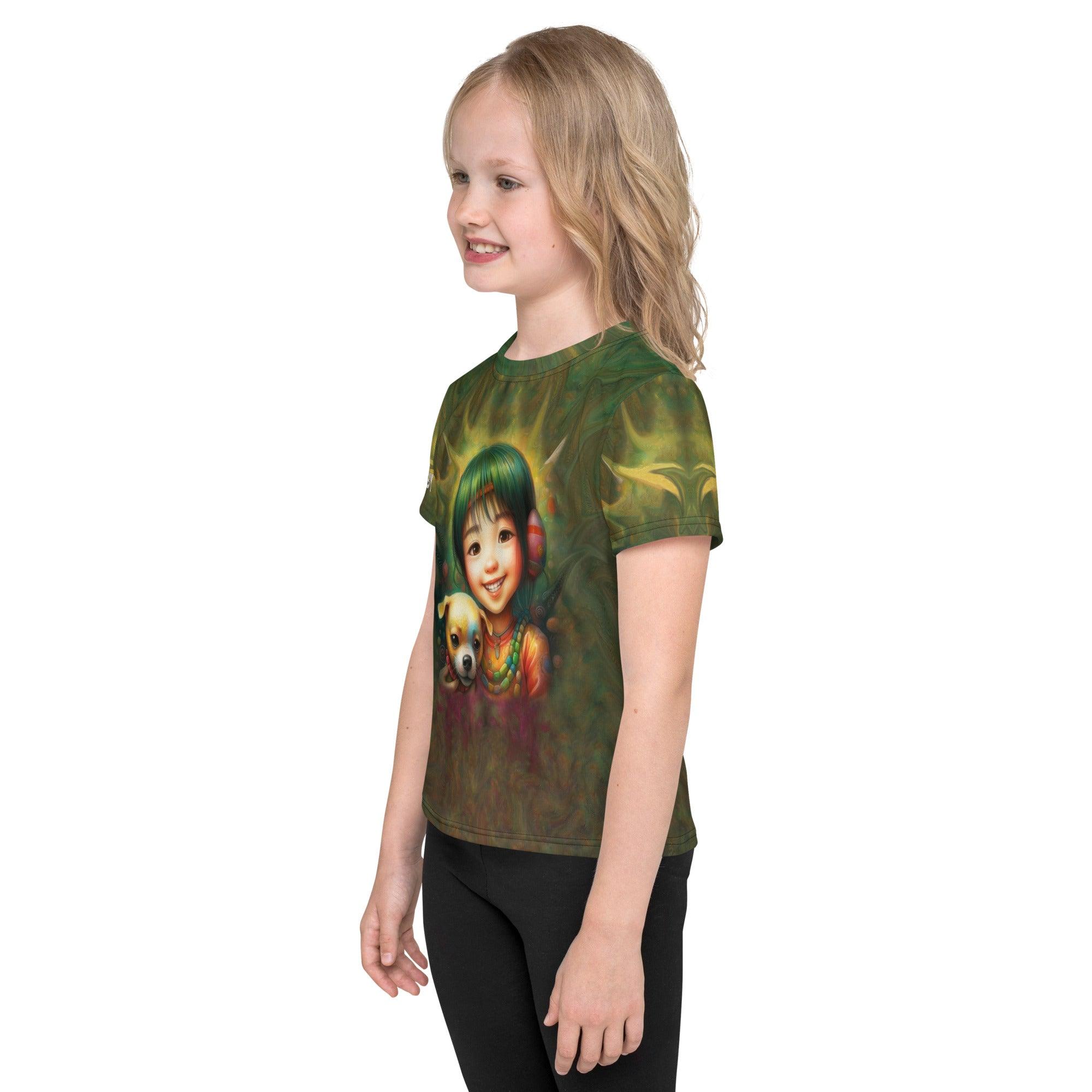 CB6-37 Kids Crew Neck T-Shirt - Size Guide