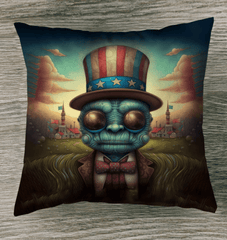 Celebrating Freedom Indoor Pillow - Beyond T-shirts