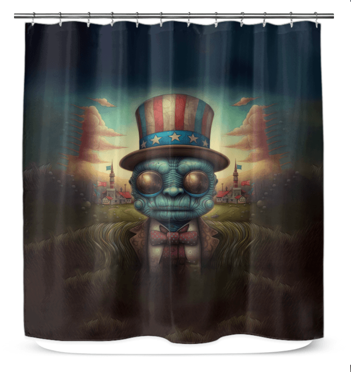 Celebrating Freedom Shower Curtain - Beyond T-shirts