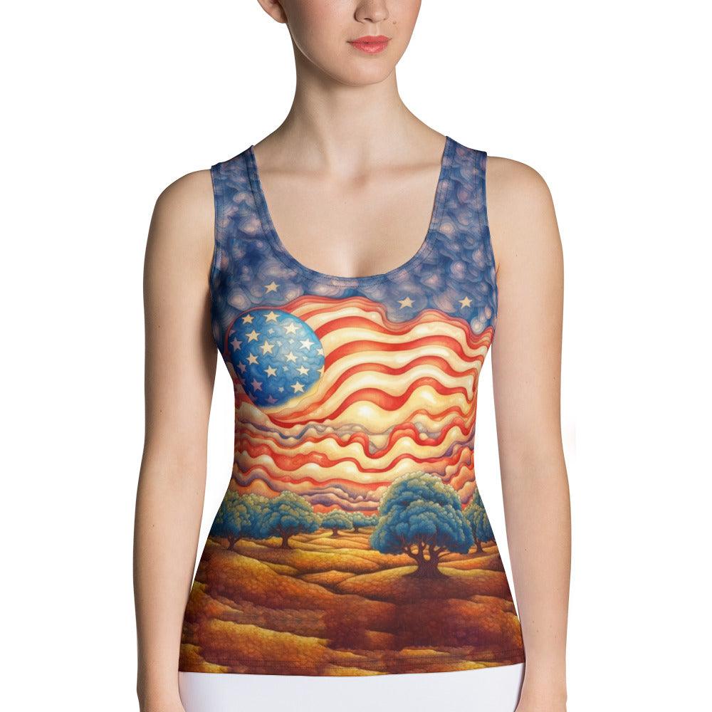 Celebratory Artworks Sublimation Cut & Sew Tank Top - Beyond T-shirts