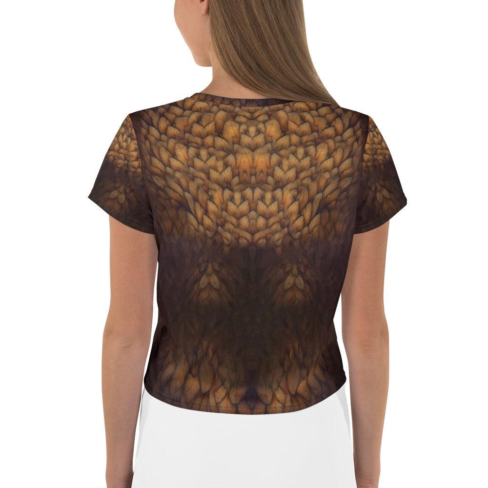 Celestial Celebration All-Over Print Crop Tee - Beyond T-shirts