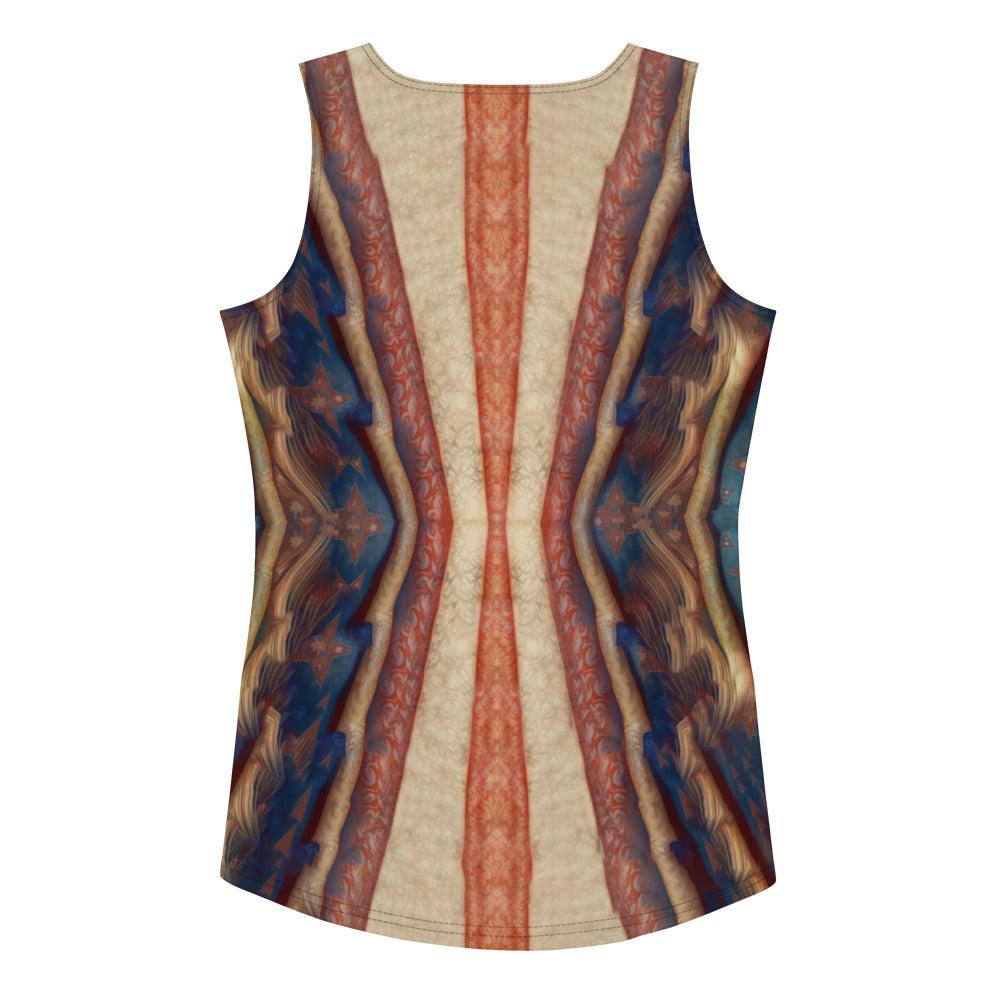 Celestial Serenade Sublimation Cut & Sew Tank Top - Beyond T-shirts