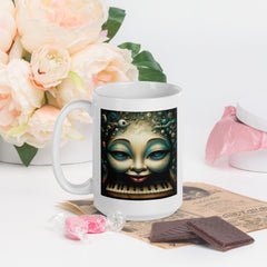 Celestial Symphony White Glossy Mug - Beyond T-shirts