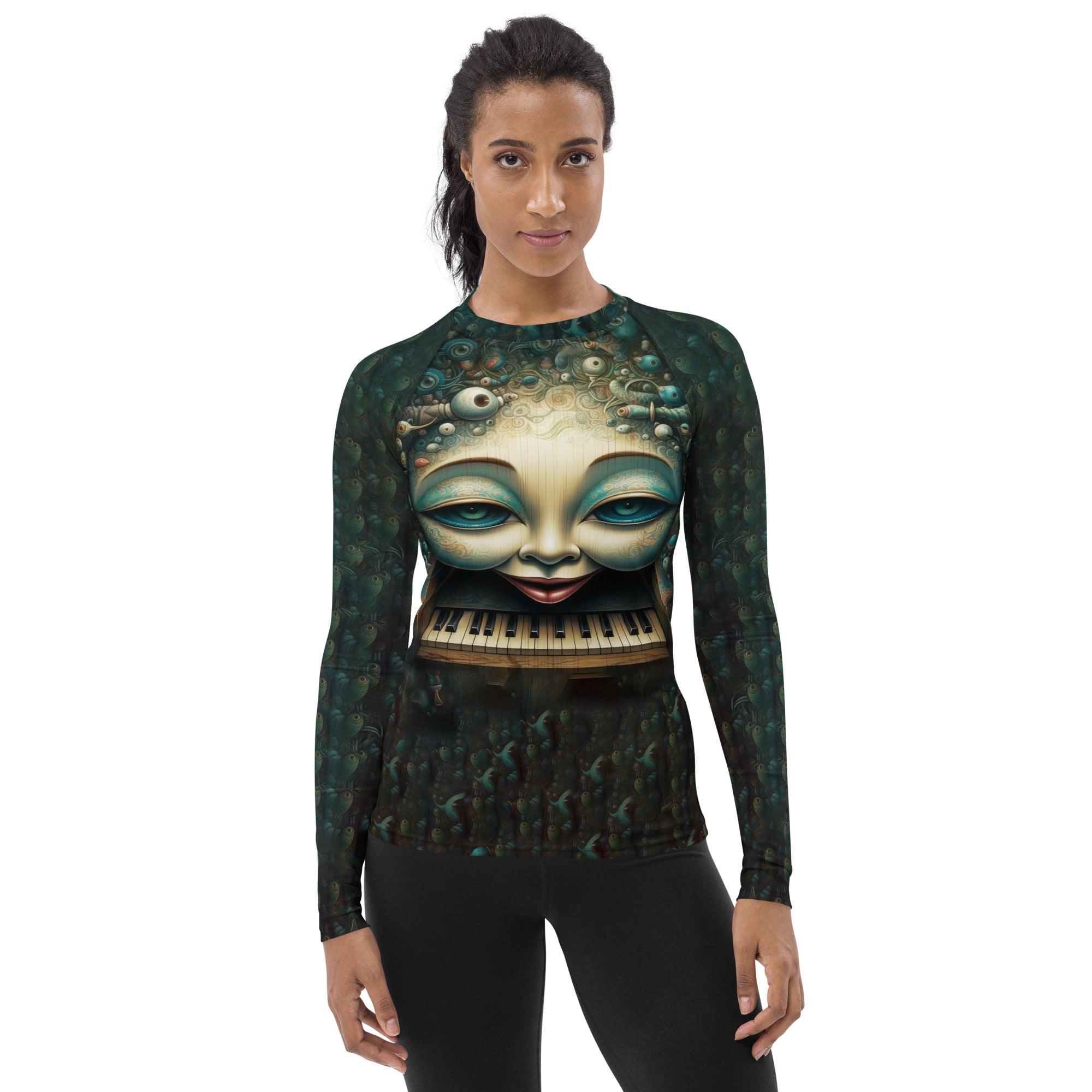 Celestial Symphony Women's Rash Guard - Beyond T-shirts