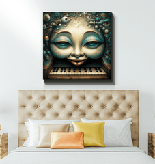 Celestial Symphony Wrapped Canvas - Beyond T-shirts