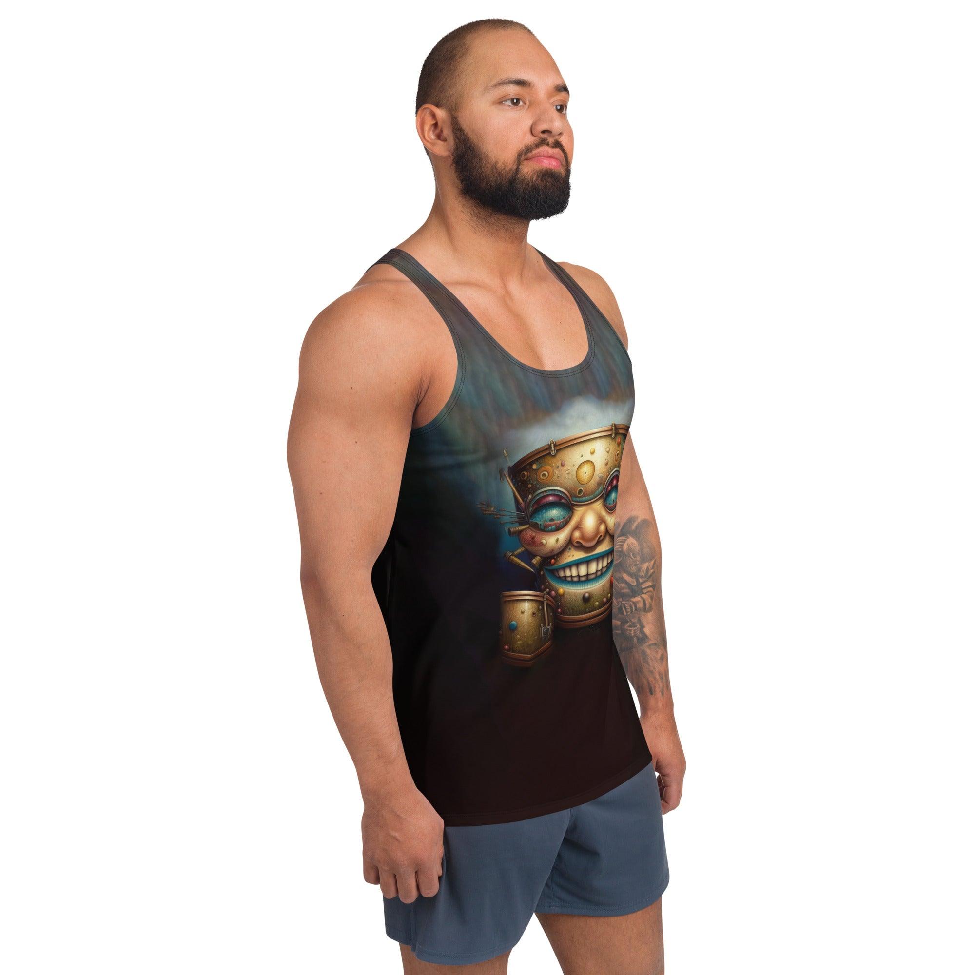 Cherry Blossom Boulevard Men's Tank Top - Beyond T-shirts