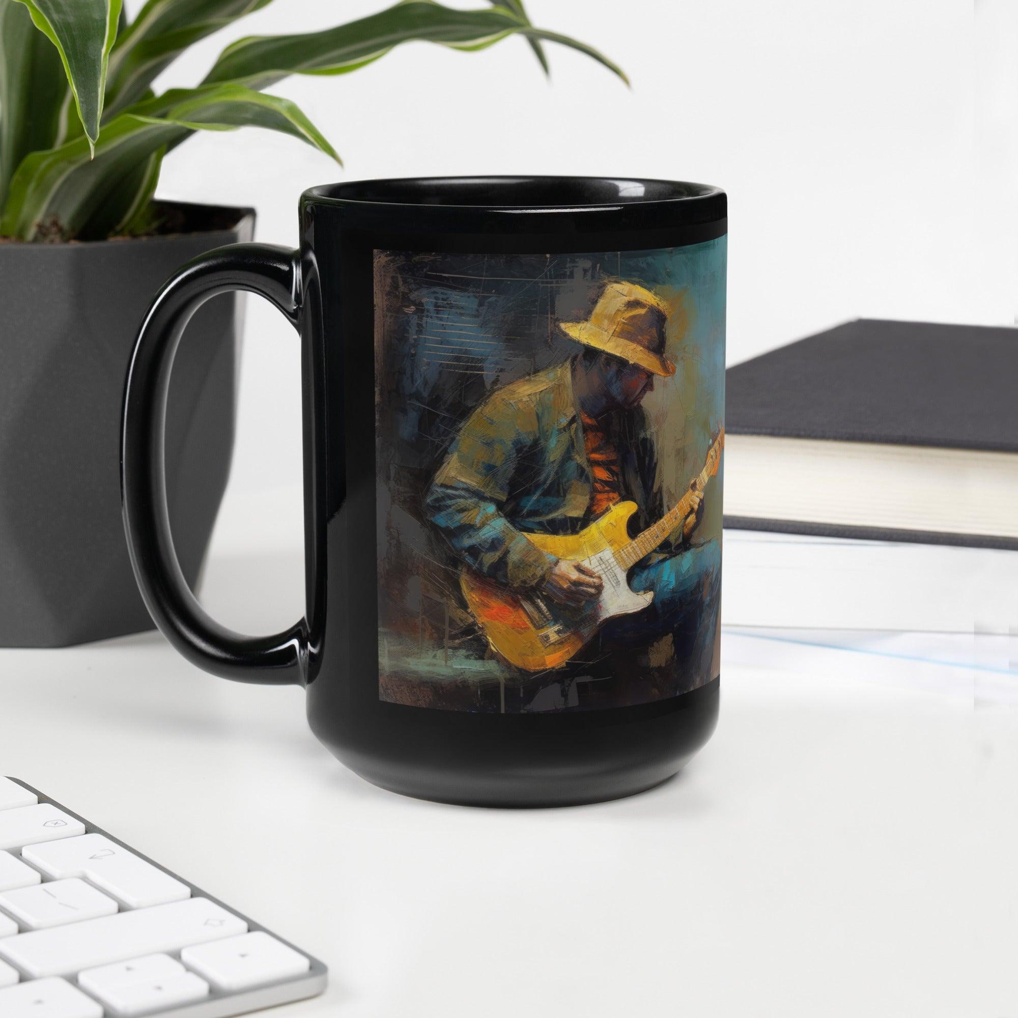 Chord Champion Black Glossy Mug - Beyond T-shirts