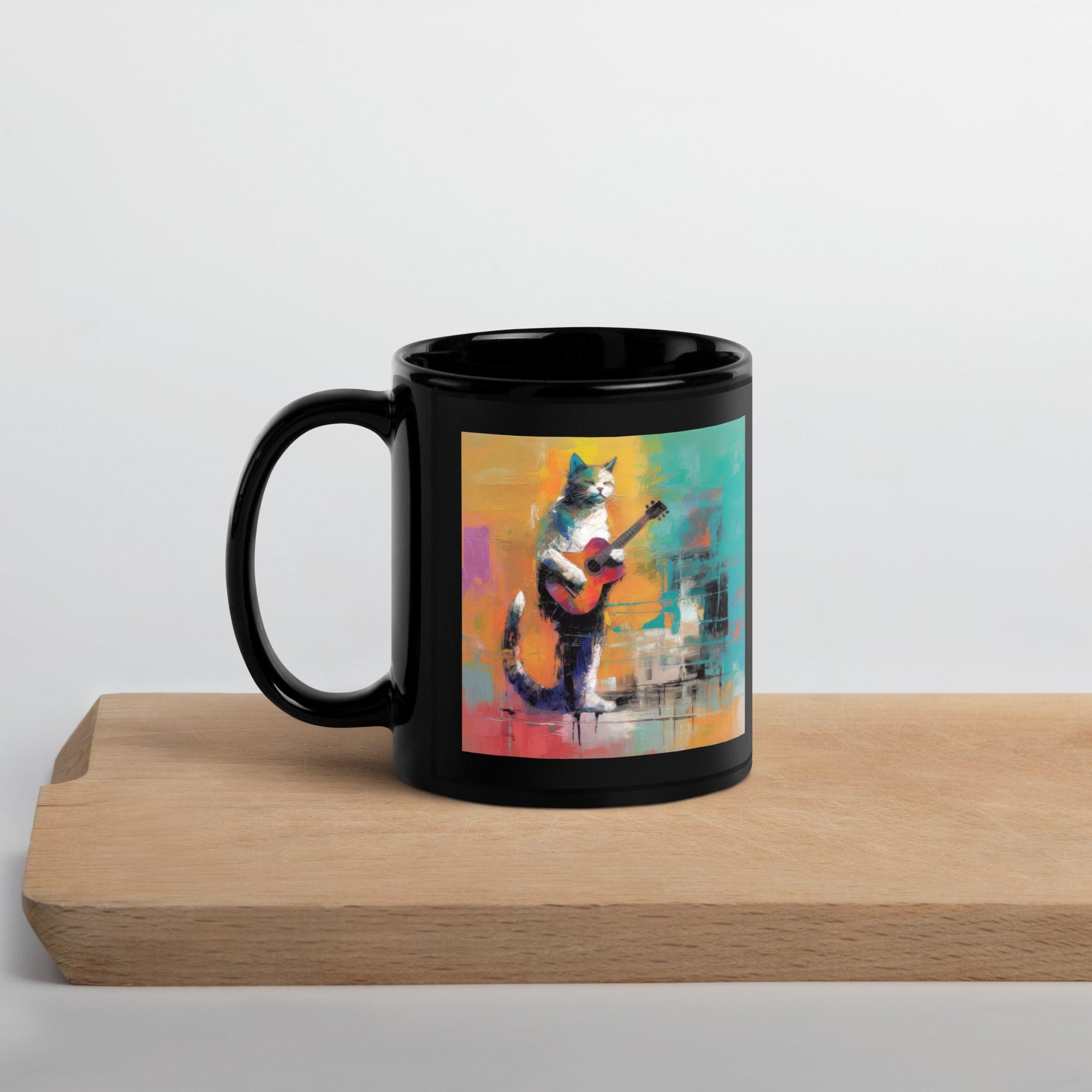 Chord Charmer Black Glossy Mug - Beyond T-shirts