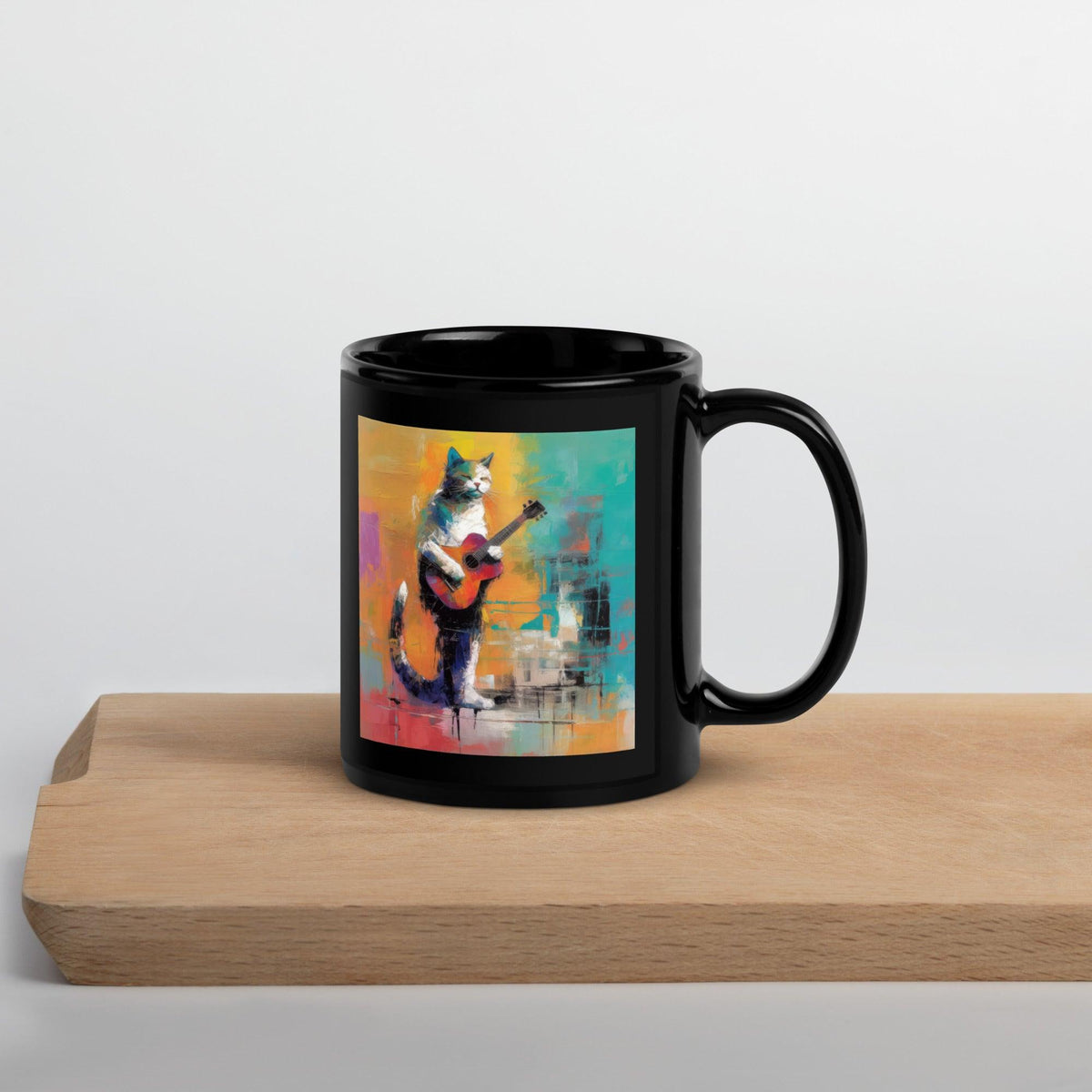 Chord Charmer Black Glossy Mug - Beyond T-shirts