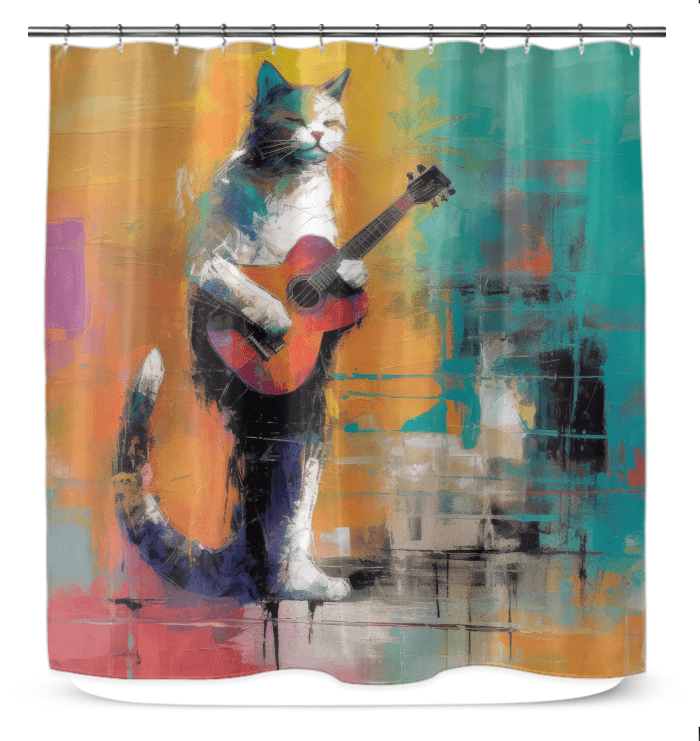 Chord Charmer Shower Curtain - Beyond T-shirts