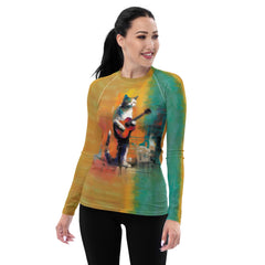 Chord Charmer Women's Rash Guard - Beyond T-shirts