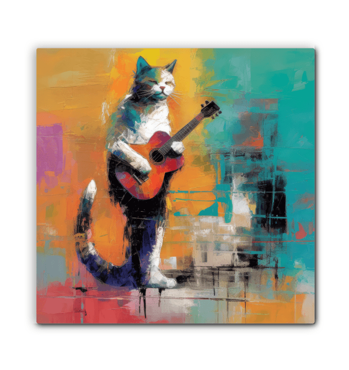 Elegant Chord Charmer Wrapped Canvas with a musical theme.