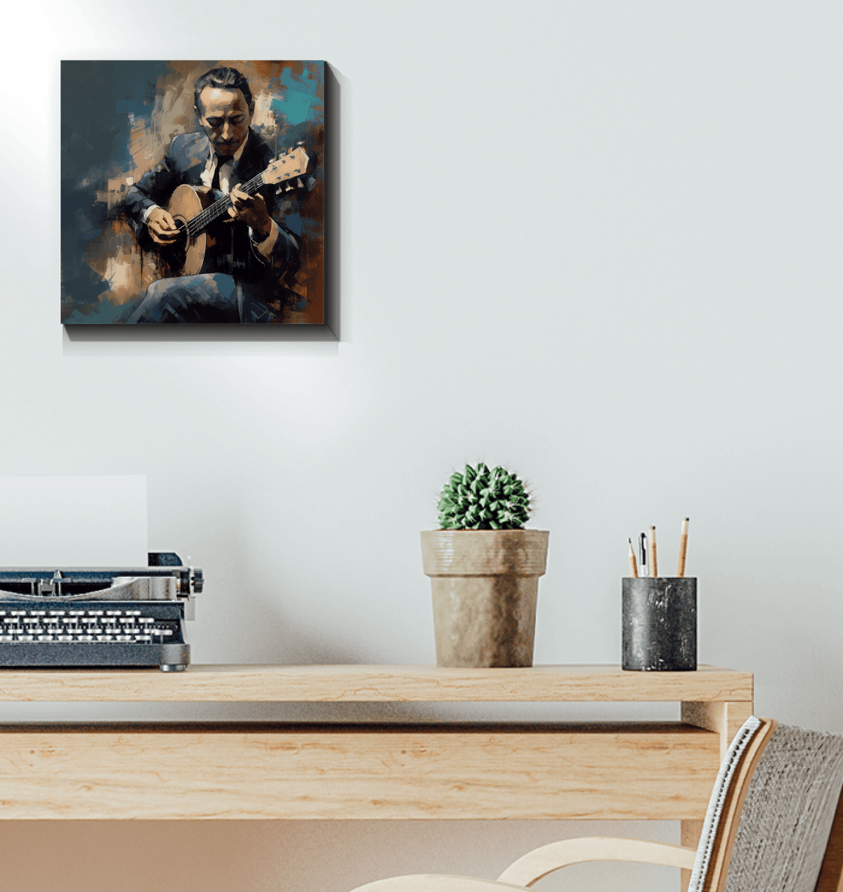 Music themed Chord Conqueror Artwork for wall decor