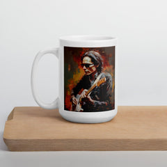 Chord Crusader white glossy mug front view