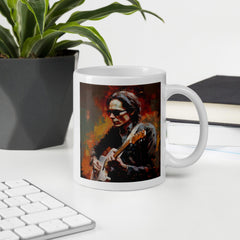 Chord Crusader music-themed coffee mug