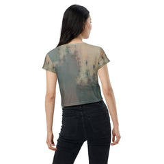 Classical Cadenzas All-Over Print Crop Tee - Beyond T-shirts